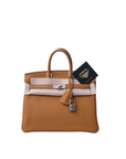 Birkin 25 Caramel Palladium Hardware Togo Y