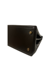 Kelly 28 Chocolat Gold Hardware Box Leather