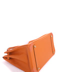 Birkin 35 Orange Gold Hardware Epsom