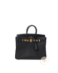 Birkin 25 Black Gold Hardware Togo