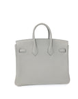 Birkin 25 Gris Neve Gold Hardware Togo