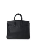 Birkin 25 Noir Gold Hardware Togo