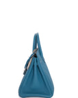 Birkin 25 Turquoise Palladium Hardware Togo