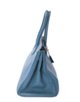 Birkin 30 Bleu Jean Palladium Hardware Epsom