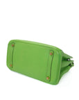 Birkin 30 Apple Green Palladium Hardware Clemence