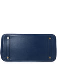 Birkin 30 Blue Gold Hardware Epsom