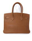 Birkin 30 Gold on Gold Hardware Togo
