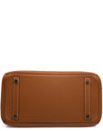 Birkin 30 Gold on Gold Hardware Togo