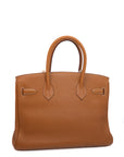 Birkin 30 Gold on Gold Hardware Togo