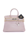 Birkin 30 Pastel Rose Dragee Swift □L