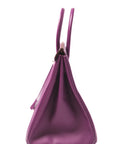 Birkin 35 Anemone Palladium Hardware Epsom