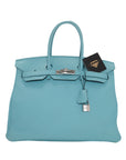 Birkin 35 Bleu Atoll (Tiffany Blue) Togo