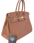 Birkin 35 Gold On Gold Hardware Epsom