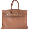 Birkin 35 Gold On Gold Hardware Epsom