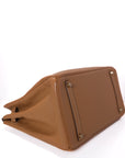 Birkin 35 Naturel Gold Hardware Epsom