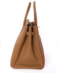 Birkin 35 Naturel Gold Hardware Epsom