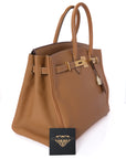 Birkin 35 Naturel Gold Hardware Epsom