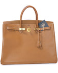 BIRKIN 40 Natural Gold Hardware Ardennes