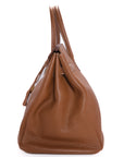 Birkin 35 Gold On Gold Clemence