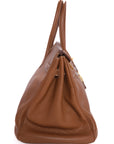 Birkin 35 Gold On Gold Clemence