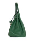 Birkin 35 Vert Gold Hardware Epsom