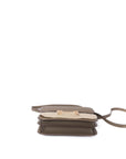 Constance 18 Mirror Etoupe Gold Hardware Chevre