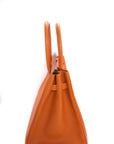 Birkin 35 Orange Gold Hardware Epsom
