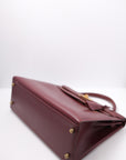 Kelly 32 Rouge H Gold Hardware Box