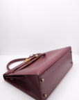 Kelly 32 Rouge H Gold Hardware Box