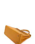 Kelly 28 Jaune Ambre Gold Hardware Epsom