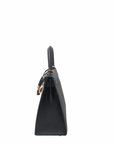 Kelly 28 Noir Gold Hardware Epsom T