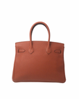 Birkin 30 Cuivre Gold Hardware Togo X