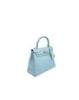 Kelly 25 Bleu Atoll Gold Hardware Swift