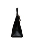 Kelly 32 Noir Gold Hardware Box Leather