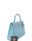 Kelly 25 Bleu Atoll (Tiffany’s Blue) Gold Hardware Epsom