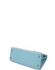 Kelly 25 Bleu Atoll (Tiffany’s Blue) Gold Hardware Epsom