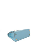 Kelly 25 Bleu Atoll (Tiffany’s Blue) Gold Hardware Epsom