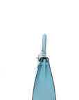 Kelly 25 Bleu Atoll (Tiffany’s Blue) Gold Hardware Epsom
