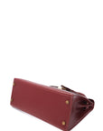 Kelly 28 Rouge H Gold Hardware Box