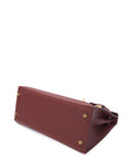 Kelly 28 Rouge H Gold Hardware Epsom