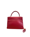 Kelly 28 Rouge H Gold Hardware Epsom