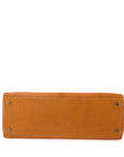Kelly 32 Naturel Gold Hardware Peau Porc