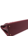 Kelly 35 Rouge H Gold Hardware Ardennes Leather