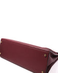 Kelly 35 Rouge H Gold Hardware Ardennes Leather