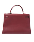 Kelly 35 Rouge H Gold Hardware Ardennes Leather