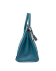 Birkin 25 Bleu Izmir Gold Hardware Epsom □Q