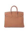 Birkin 25 Gold on Gold Togo D ** REMAINING **