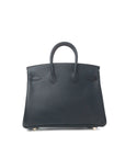 Birkin 25 Indigo (Near Black) Gold Hardware Epsom X