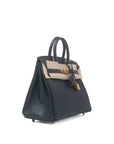 Birkin 25 Indigo (Near Black) Gold Hardware Epsom X