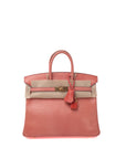 Birkin 25 Lizard Candy Pink Gold Hardware A